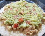 A picture of step 4 of Chicken and Avocado Quesadillas.