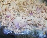 A picture of step 4 of Tawa fry qeema.