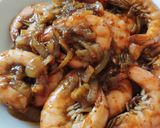 A picture of step 8 of Black Pepper Prawns.