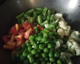 A picture of step 6 of Veg dumbiryani.