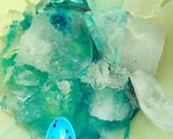 A picture of step 2 of Blue Hawaii Drink.