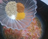 A picture of step 1 of Moong daal.