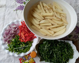 A picture of step 2 of Kiman's fry sweet potato delight.