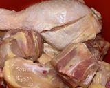 Hình bước làm 1 của món Gà nướng tỏi