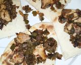 A picture of step 6 of Chicken with pita bread.