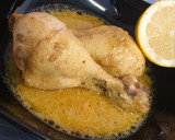 Foto del paso 4 de la receta: Pollo en salsa de limón con piñones