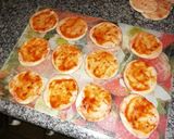 A picture of step 1 of Cocktail Pizza's.