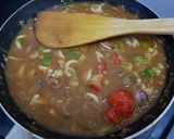 Foto langkah ke 6 dari resep Cumi Saus Asam Manis (Pedas).