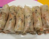 Hình bước làm 4 của món Nem rán