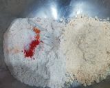 A picture of step 1 of Lauki Thepla.