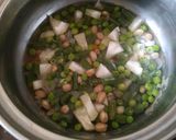 A picture of step 7 of Bisi Bele Bath (south indian spiced khichadi).
