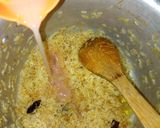 A picture of step 4 of Nigerian carrot fried rice with minced meat soup.