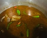 A picture of step 8 of Beef pulao.