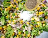 A picture of step 5 of Manchow Soup.