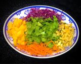 Hình bước làm 3 của món Salad Sắc Màu Âu Á