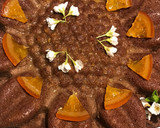Foto del paso 11 de la receta: Bizcocho de harina de almendras, coco🥥, naranja 🍊 y chocolate, keto, sin azúcar