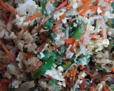 இறால் பிரைட் ரைஸ் (Iraal fried rice recipe in tamil) ரெசிபி ஸ்டேப் 3 புகைப்படம்