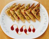 A picture of step 6 of Rava Toast.