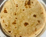 A picture of step 3 of Mini Kathiyawadi Meal- Bharela (Ravaya)Ringana- Bateta nu Shaak-Fulka Rotli😋.