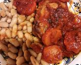 Foto del paso 3 de la receta: Frijoles con guiso de pollo