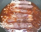 Foto langkah ke 6 dari resep 8. Beef Enoki Roll Saus Gochujang.