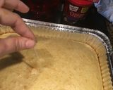 A picture of step 2 of Strawberry Poke Cake😍.