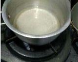 A picture of step 1 of Sesama(Til) Halwa.