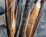 Foto langkah ke 1 dari resep Mangut ikan tongkol asap pedas.