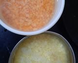 A picture of step 1 of Protein packed Moong and masoor dal Chilla.