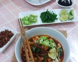 Gambar langkah 6 resipi Makaroni berkuah.