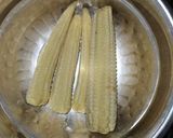 বেবিকর্ন চাট (babycorn chat recipe in Bengali) রেসিপির ধাপ 2 ছবি