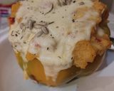 Foto del paso 5 de la receta: Pimiento relleno (apto vegetariano)