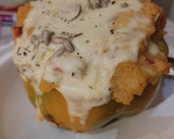 Foto del paso 5 de la receta: Pimiento relleno (apto vegetariano)