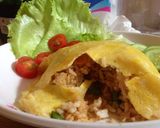 Foto langkah ke 4 dari resep Omurice Nasi Goreng ala Korea.