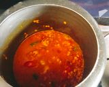 A picture of step 4 of MORINGA Masoor Dal / Drumstick leaves Dal.