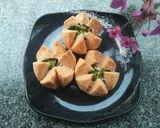 Hình bước làm 12 của món Bánh hoa sen ngàn lớp