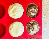 A picture of step 4 of # Football seasonBounty chocolate rounds.