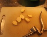 Foto del paso 1 de la receta: Bifes de garbanzos y berenjenas con Roque