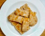 Foto langkah ke 4 dari resep Apem Pisang Apel tanpa telur tanpa santan.