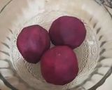 A picture of step 1 of Beetroot juice.