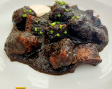 Foto del paso 8 de la receta: Albóndigas con sepia en su propia tinta 😋😋😋