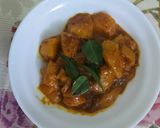 A picture of step 4 of Instant ripe mango curry.