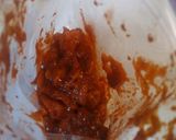 A picture of step 4 of Two Happy Families Gochujang and regular Pork.