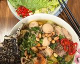 Hình bước làm 4 của món Mì Quảng