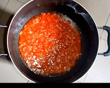 A picture of step 4 of JOLLOF MACARONI & BEANS.