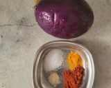 A picture of step 7 of Luchi and Cholar Dal.