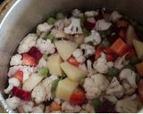 A picture of step 1 of Street Style Pav Bhaji.