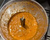 A picture of step 6 of Conchiglie con Crema di Peperoni.