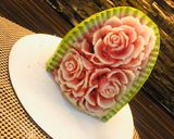 عکس مرحله 3 از دستور هندوانه شب يلدا🍉✨💙