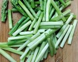 蒜炒蘆筍的食譜步驟1照片